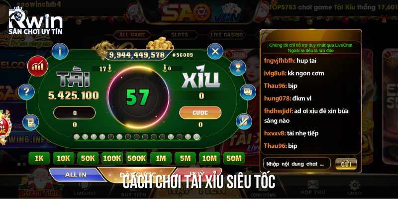 Tài xỉu - Cách đăng ký và nhận thưởng chi tiết